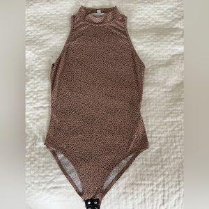 Leopard body suit